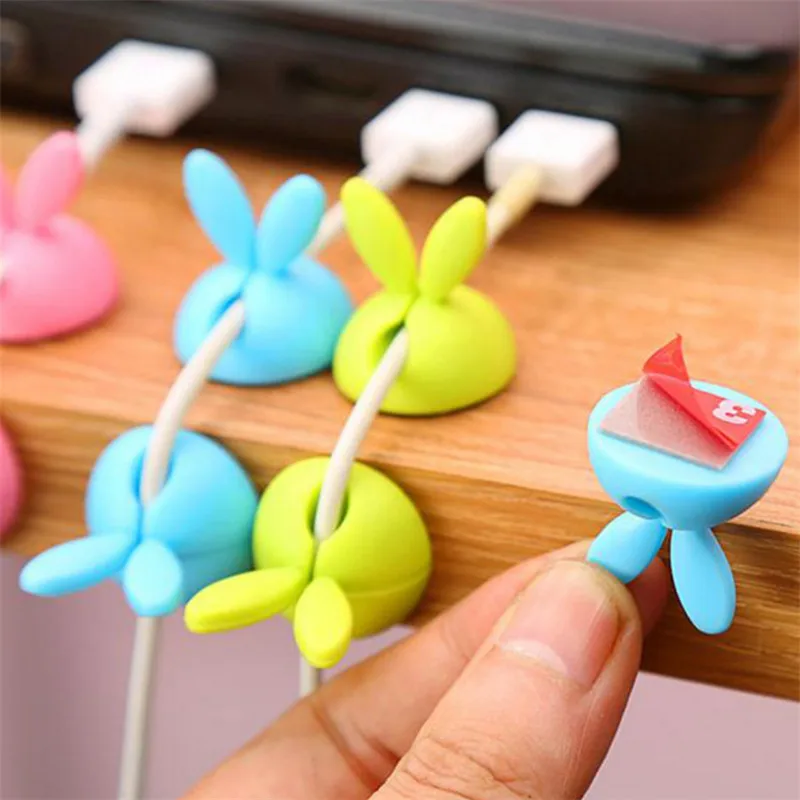 4 шт./компл. устройство для фиксации проволоки на кухне с заячьими ушками кухонные