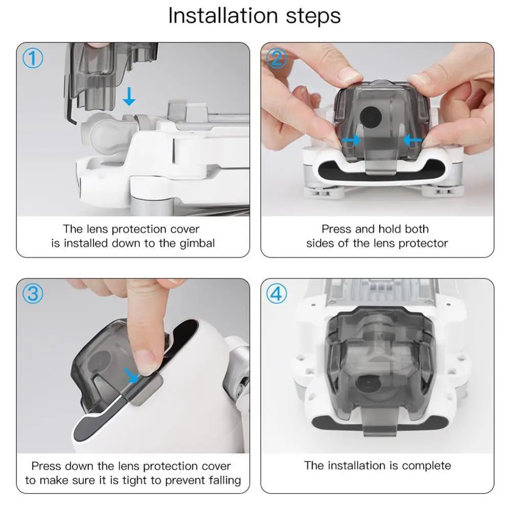 

The lens protection cover is suitable For the femto Version Drone Gimbal Transport Accessories 2020 SE Cover X8 Protective X3M0