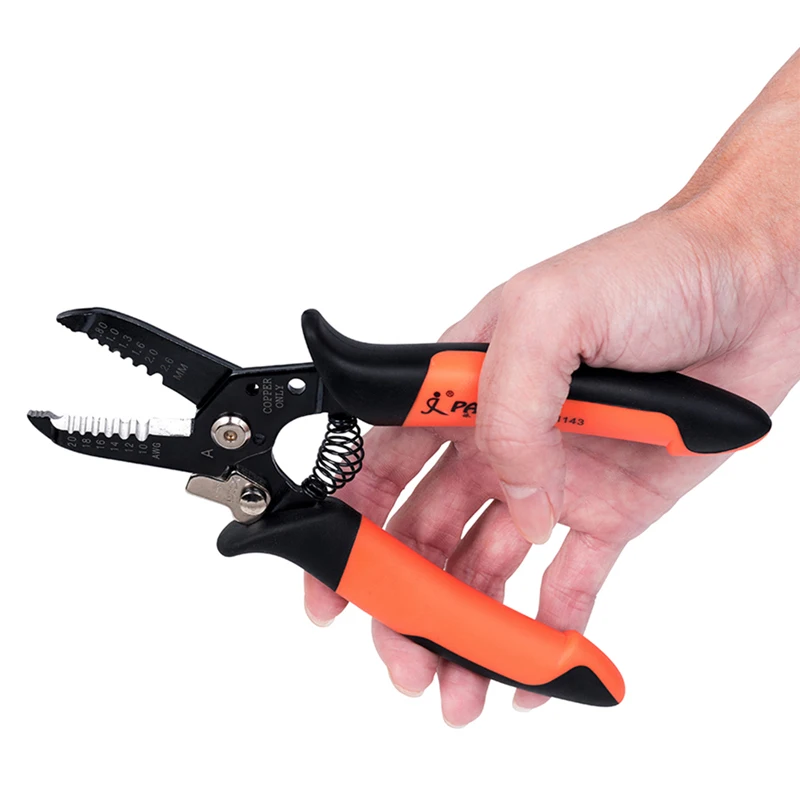 

6-hole Multifunctional Wire Stripper Fine Grinding Stripping Shearing Type Wire Clamping Pliers Wire Cutting Pliers Hand Tools