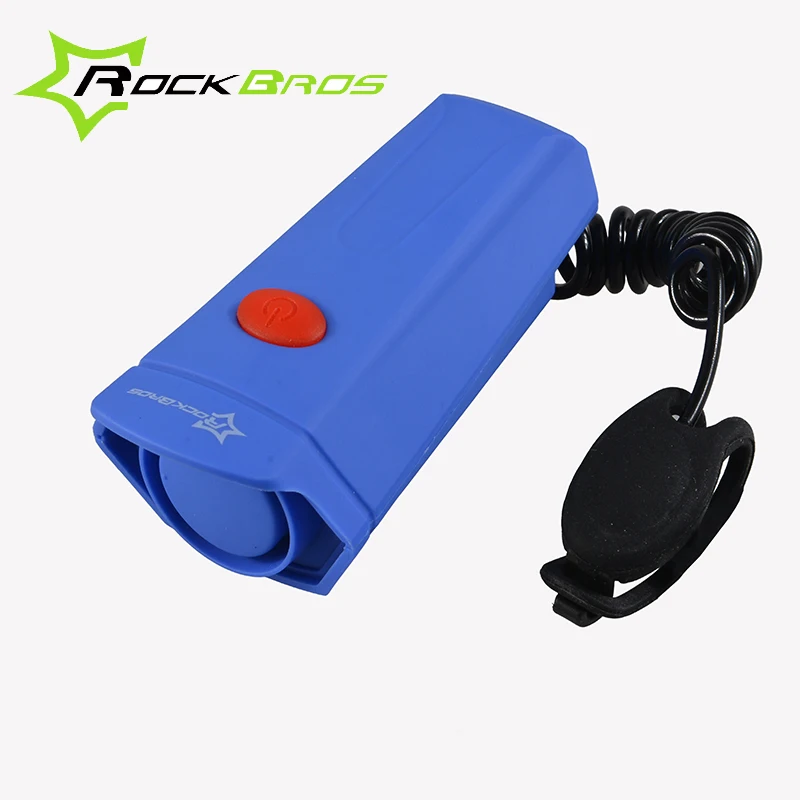 ROCKBROS Bicycle Electric Bell High Decibel Loud MTB Road Bike Handlebar Ring Air Horn Outdoor Accessories | Спорт и развлечения