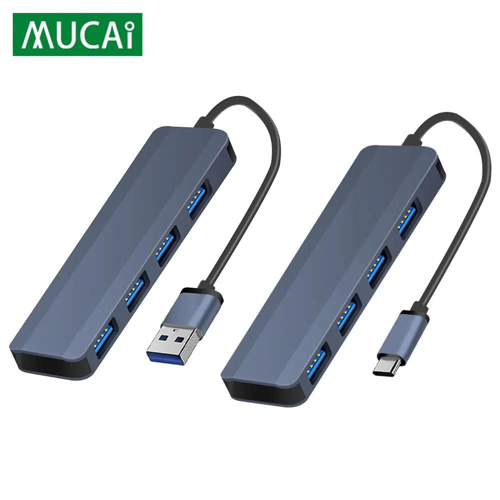 

USB-концентратор с портом USB Type-C, 3,0 дюйма, 3,1 дюйма, 4 порта