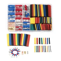 678pcs electrical wire crimp terminals connectors ring terminal insulated splices spade connector cable snap splice assorted kit