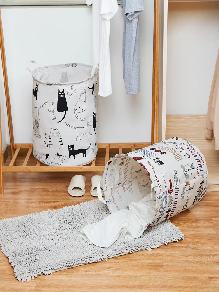 

foldable cloth clothes basket bathroom clothes basket household children's extra large toy bucket storage basket
