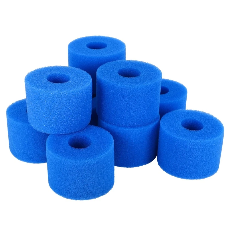 30PCS Swimming Pool Filter Water Pump S1 Washable Bio Foam 2 4 X UK VI LAZY 'Z Type Filter' |