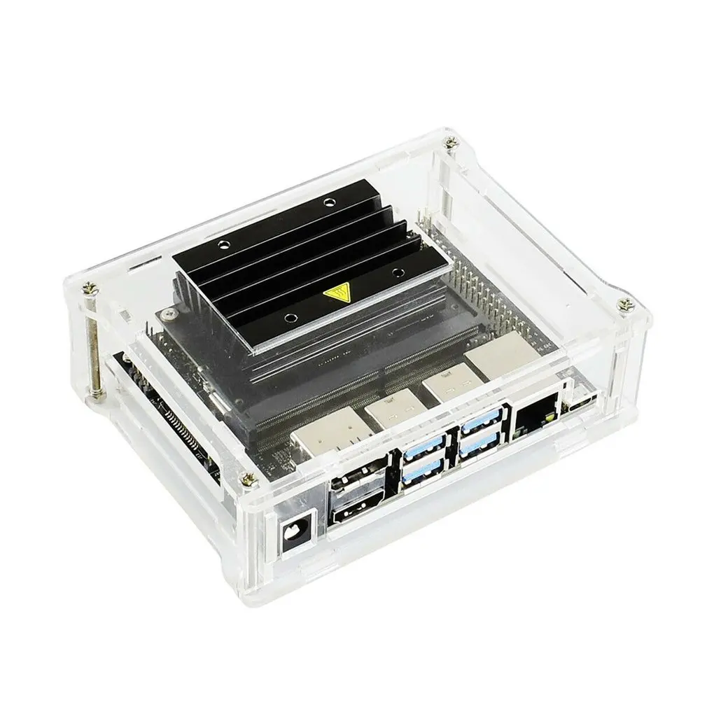 Пылезащитный прозрачный акриловый корпус типа А для Jetson Nano Developer с винтами Wifi модуль