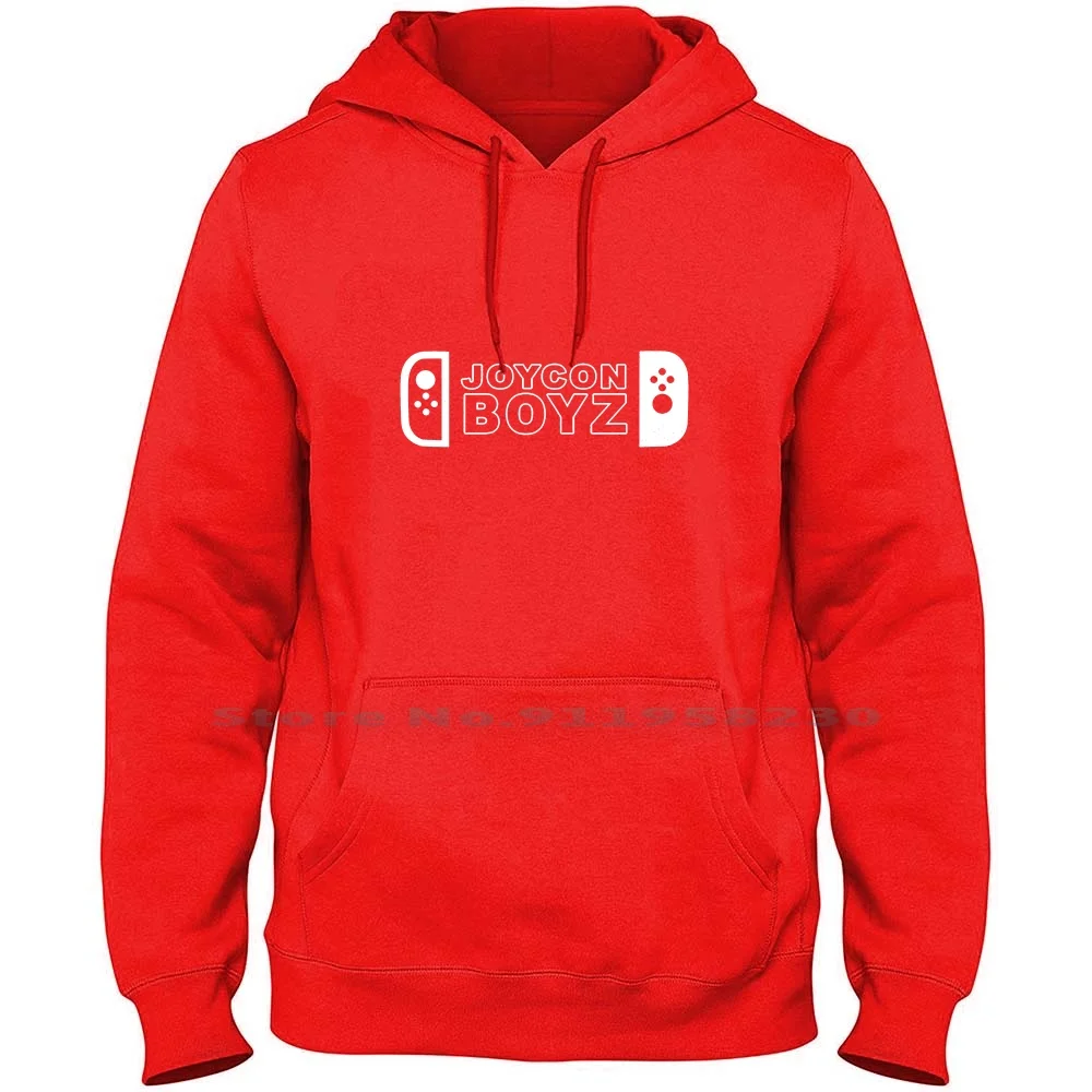 

Joycon Boyz Мужская Женская Толстовка пуловер свитер 6XL большого размера хлопковый переключатель аналоговая геймерская трубка игра Log Joy Me Do