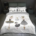 Детские наборы постельных принадлежностей подарки Единорог и красочная лошадь Печать пододеяльник наборы для детей девочек мальчиков 23 шт