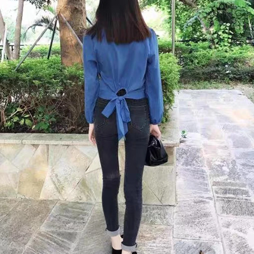 

2020 Autumn Women Casual V Neck Button Up Long Sleeve Solid Blouse Tops Fashion Female Solid White Autumn Shirt 2XL