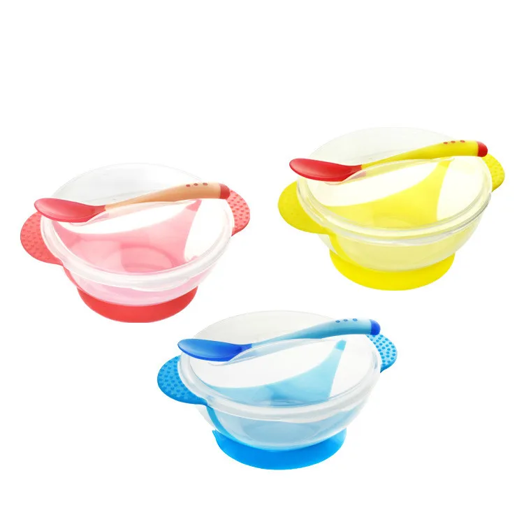 Набор чашек для детей тренировочная миска ложка столовый сервиз обучающая с