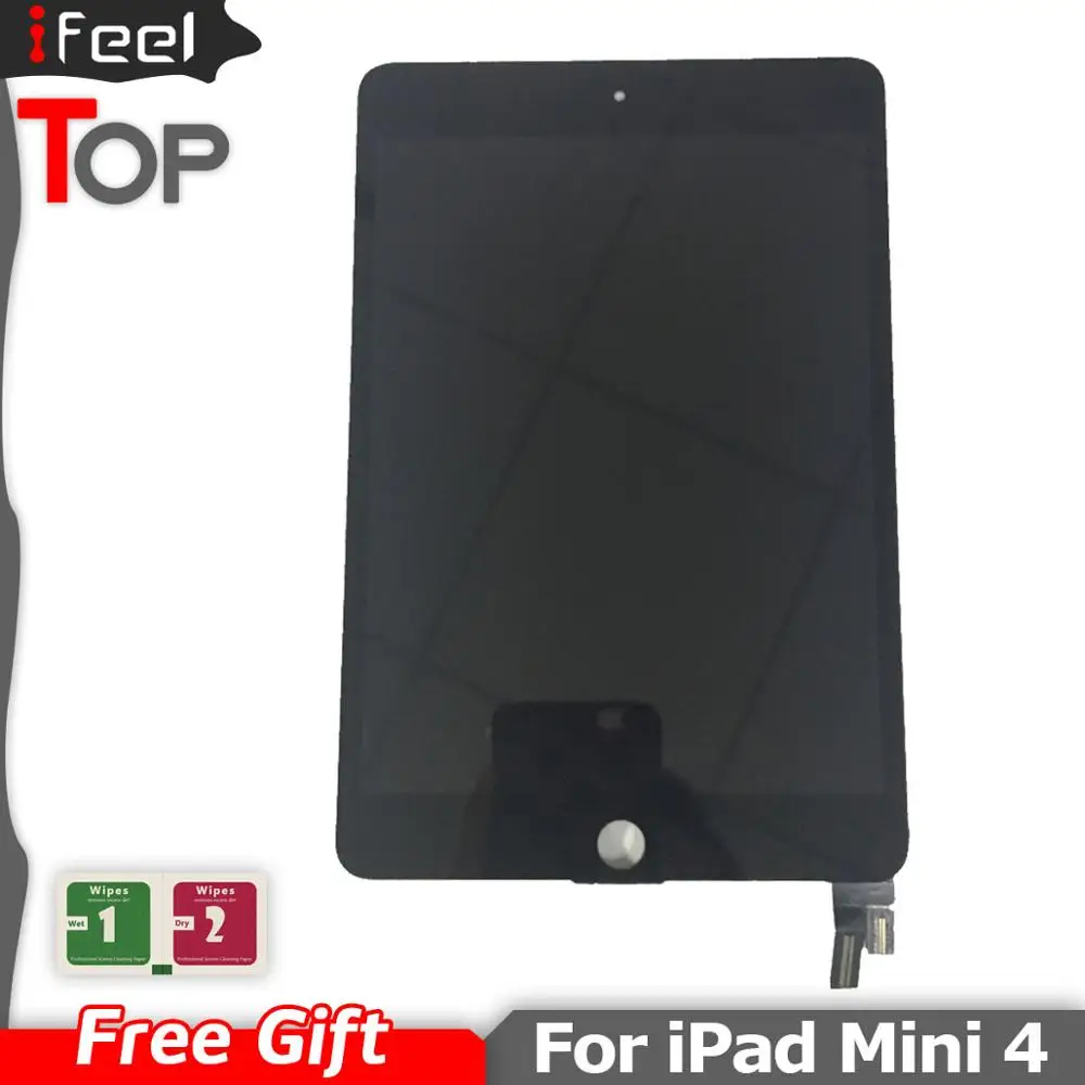ЖК-дисплей для планшета iPad mini 4 Mini4 A1538 A1550 сенсорный экран дигитайзер панель в