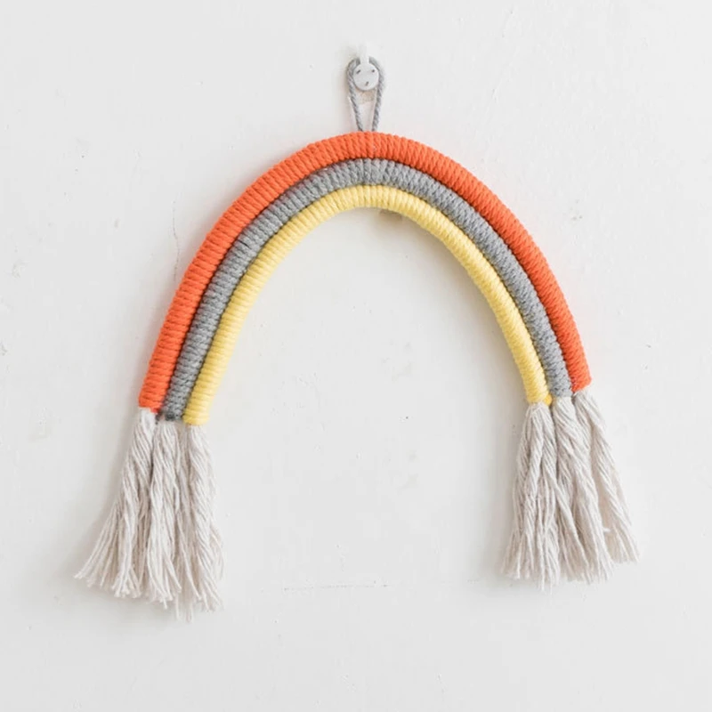 Аксессуары для украшения дома радужные Ручные скандинавские свежие и простые