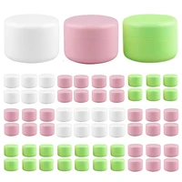 30pcs plastic empty cosmetic jar 10g20g30g50g100g cream pot refillable travel facial cleanser lotion toiletries container
