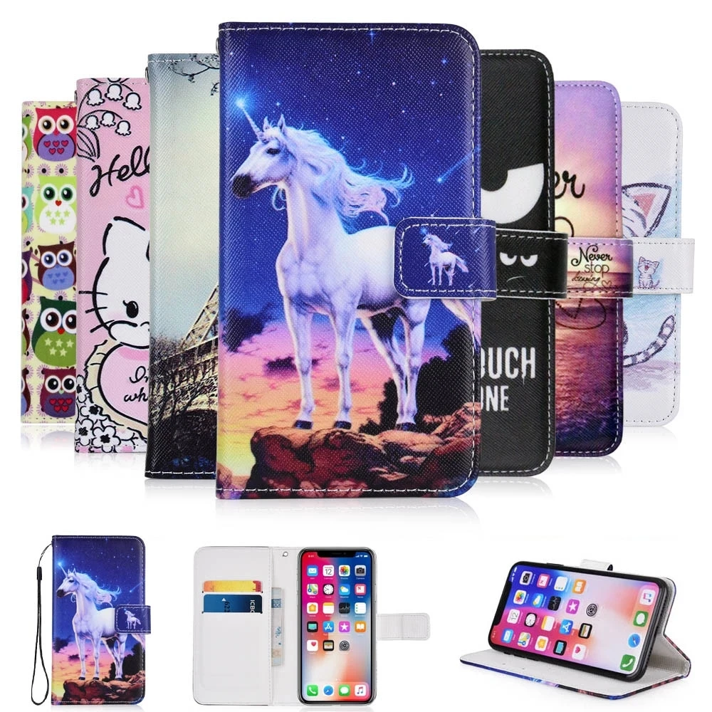Чехол-книжка для Xiaomi Redmi 9 9A 9C 9i 9AT 8 8A 7 7A 6 6A 4X 5A 5 Plus кожаный