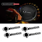 4 шт., алюминиевые 3d-эмблемы для динамиков Ssangyong kyron Rexton, korando Actyon Sports Tivoli Rodius