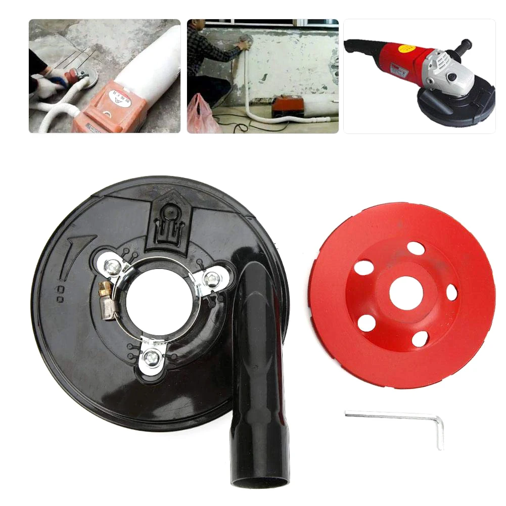 

5 Inch Dust Protection Cover 125mm Grinding Wheel Angle Grinder Accessories Surface Grinding Dust Shroud Cover Tools Grinding