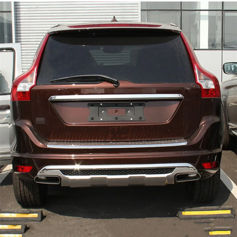 Комплект аэродиффузора для переднего и заднего бампера Volvo XC60 2014 2015 2016 2017 2