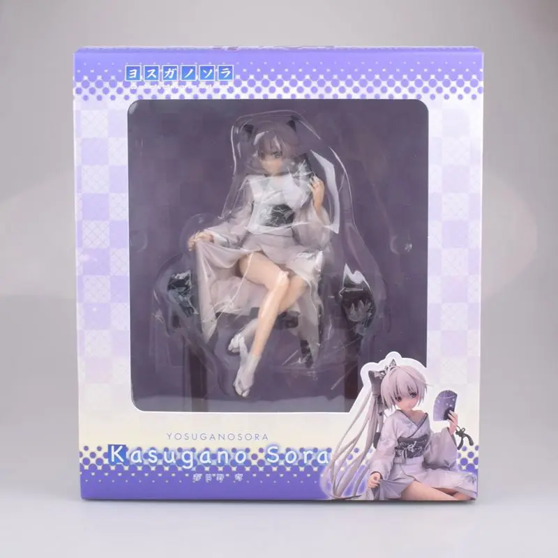 with retail package 27 см Kasugano Sora alphamax skytube MOON сексуальная фигурка героя из японского аниме ПВХ Фигурки для взрослых игрушки Аниме Фигурки игрушки - Цвет: with retail package