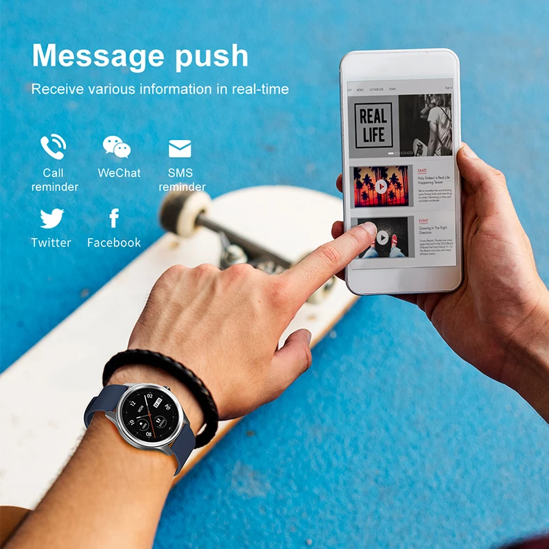 

electronic wristwatch Smart Watch IP67 waterproof Sport fitness tracker Android Watches Fashion teens women Smartwatch for men