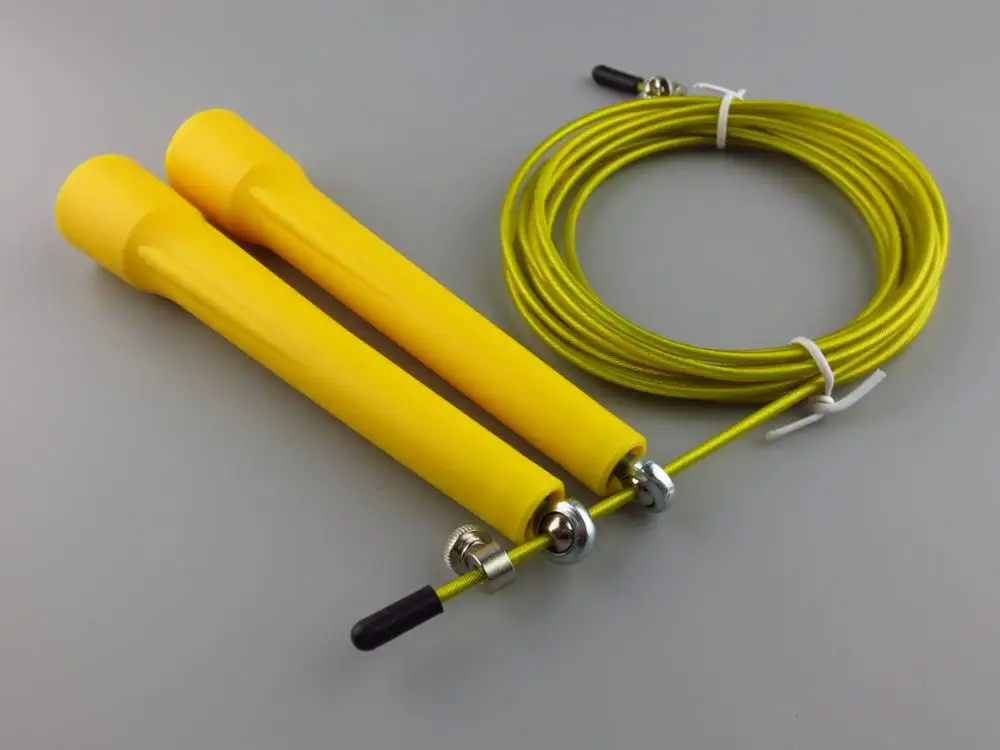 JPD-Yellow Скоростной Подшипник Скакалка Профессиональная Скакалка для ММА бокса фитнес кросс-тренировка - Цвет: JPD-Yellow