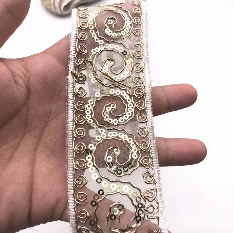 5 см Ширина кружевной ткани поделки своими руками Швейные Suppies украшения