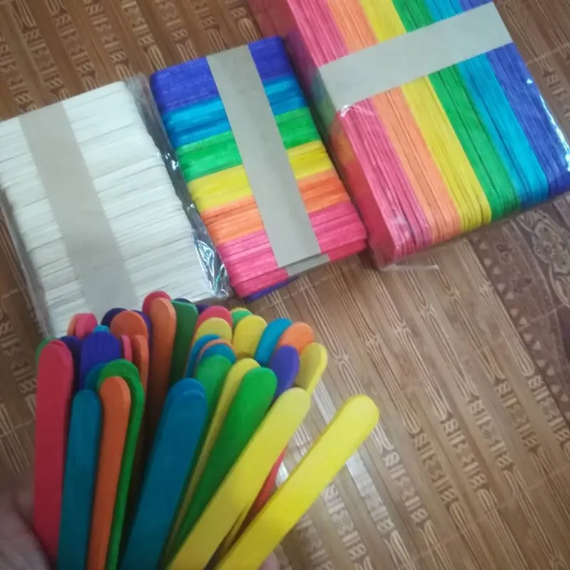 50 шт. деревянные палочки для мороженого | Дом и сад