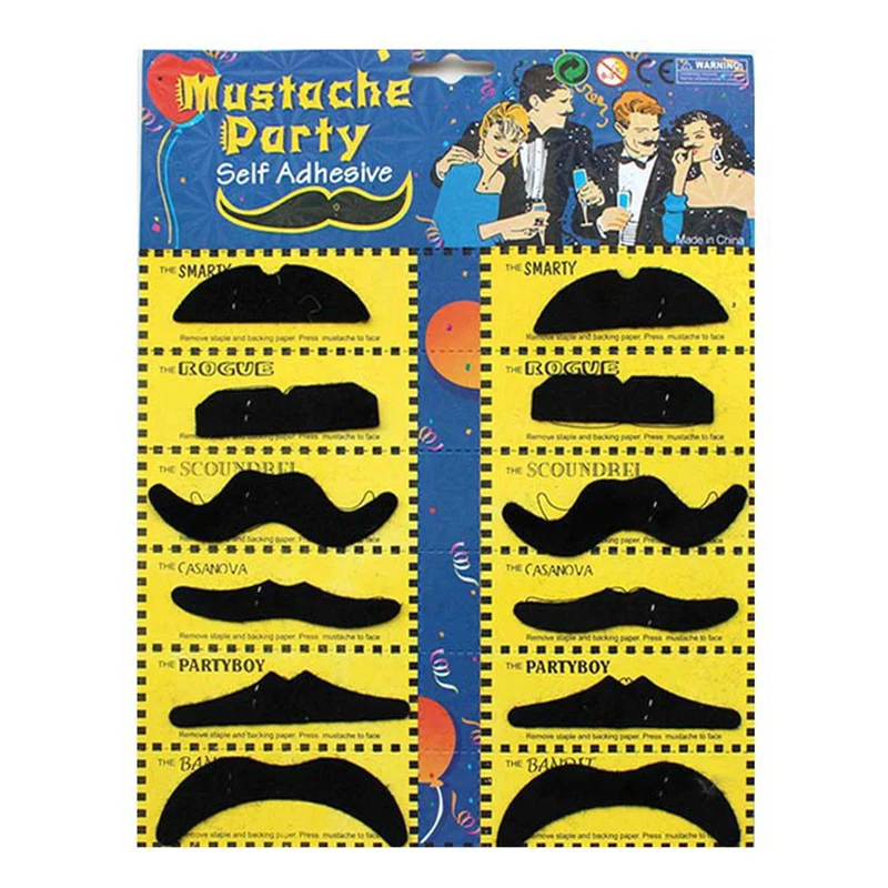 12 шт. в упаковке Детские реквизит для фотосессии весело борода костюмы игрушки