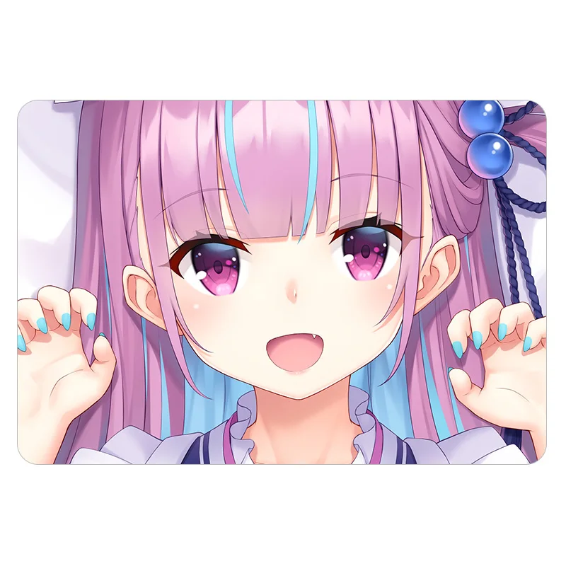 

New Dakimakura Vtuber Minato Aqua Anime Hugging Body Back Pillow Case 160*50CM Long Pillowcase 35*55CM Cuhion Cover Double Sides