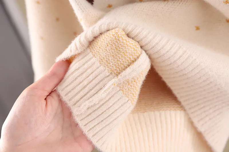 Демисезонный вязаный кардиган свитер детская одежда для малышей свитеры в