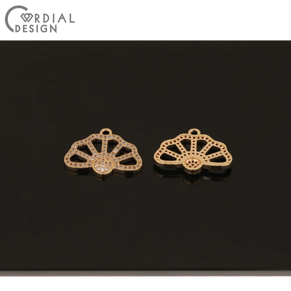 

Cordial Design 30Pcs 17*22MM DIY Jewelry Making/CZ Charms/Hand Made/Pendant/Earrings Accessories/Jewelry Findings & Components