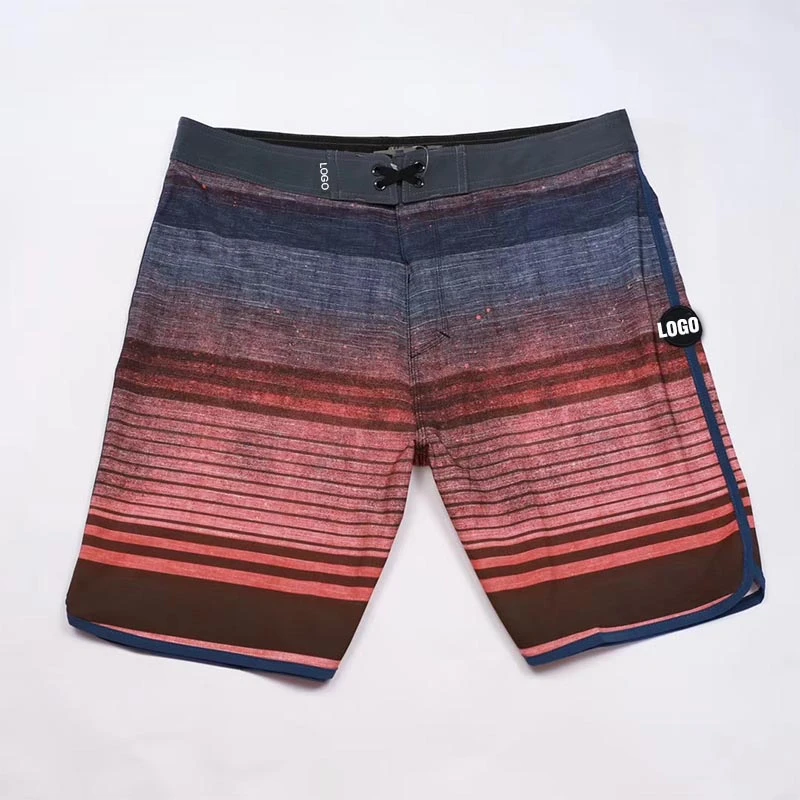 Мужские эластичные шорты бермуды из спандекса пляжные для быстрой сушки