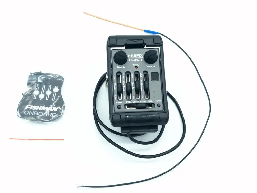 Адаптеры для акустической гитары Fishman Prefix Plus-T Встроенная система выравнивания