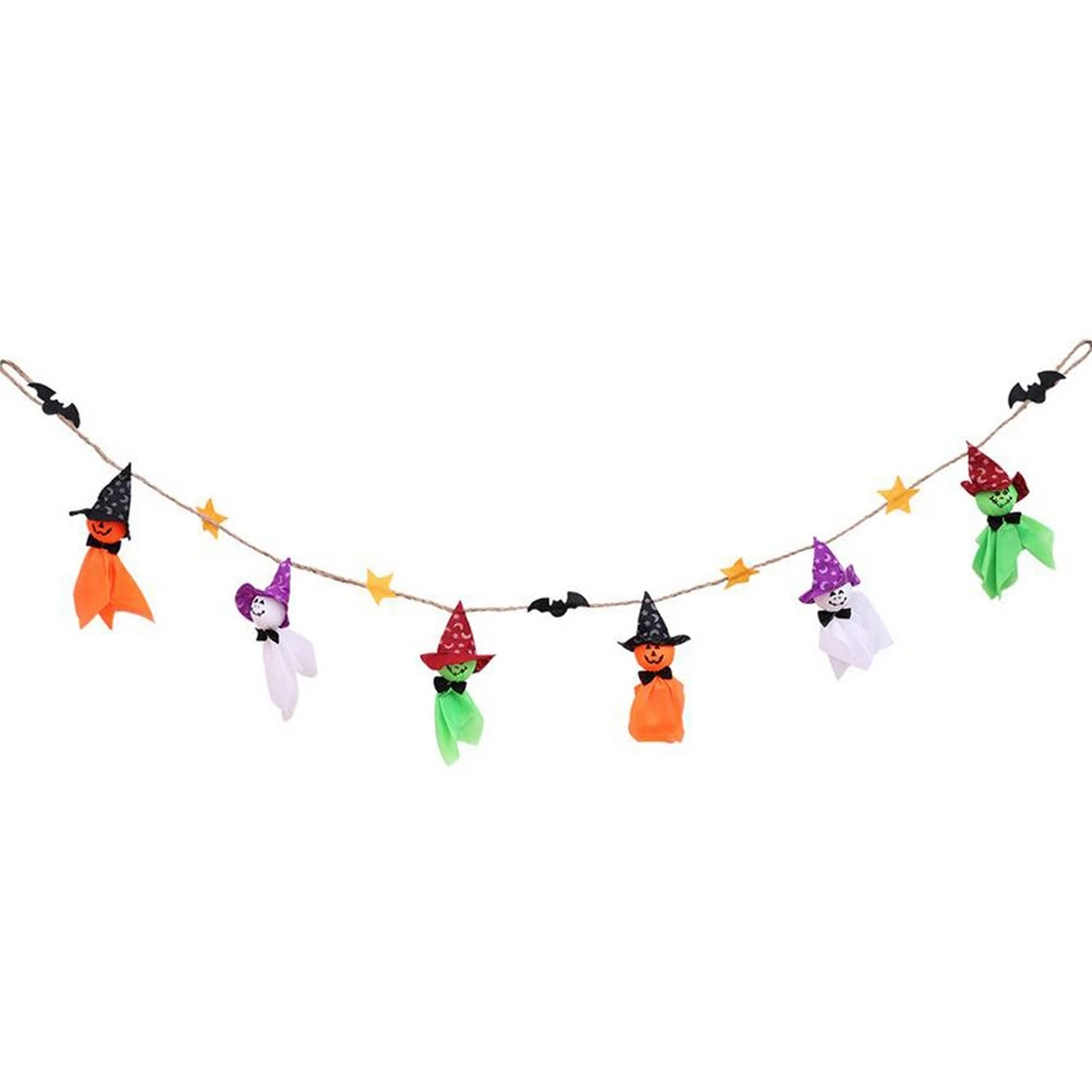 Хэллоуин висит флаг забавные Солнечный куклы чучела баннеры Декорации для