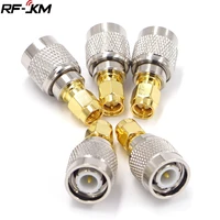 5pcs rf adapter tnc male jack to sma male plug rf coaxial connector high quanlity