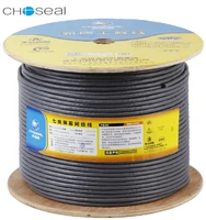 choseal qs6172a cat7 ethernet cable 10 gigabit double shielding cat 7 pure oxygen free copper core cable