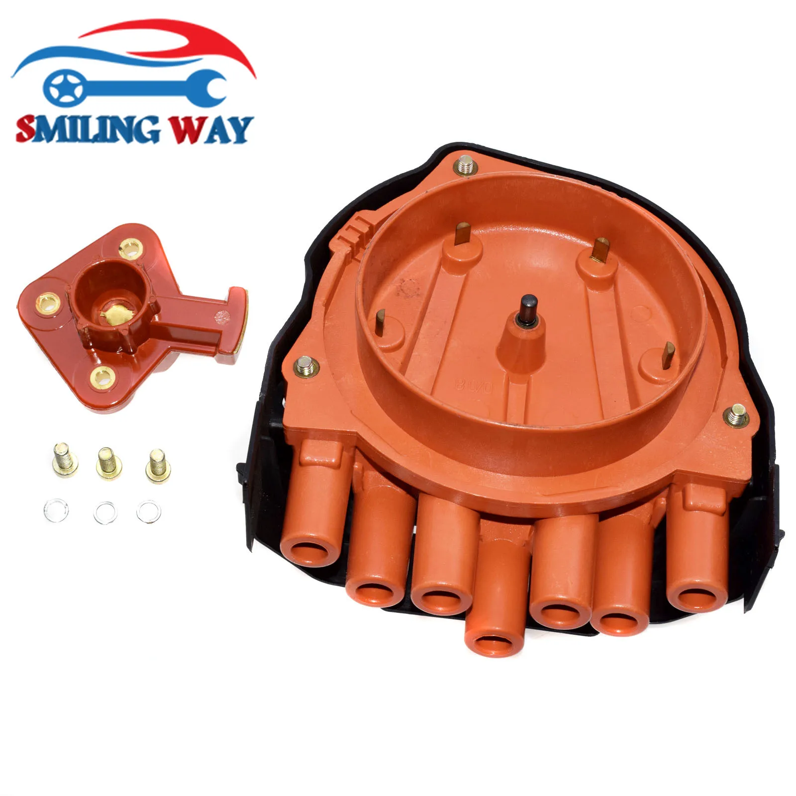 SMILING WAY # Ротор распределителя и крышка для BMW E30 E28 E34 E24 E23 E32 E38 E31 325i 525i 535i 735i 735iL 325is