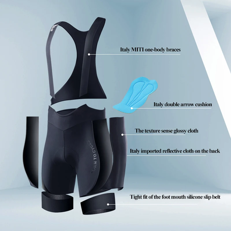 Велосипедные шорты Santic мужские профессиональные велосипедные спортивные