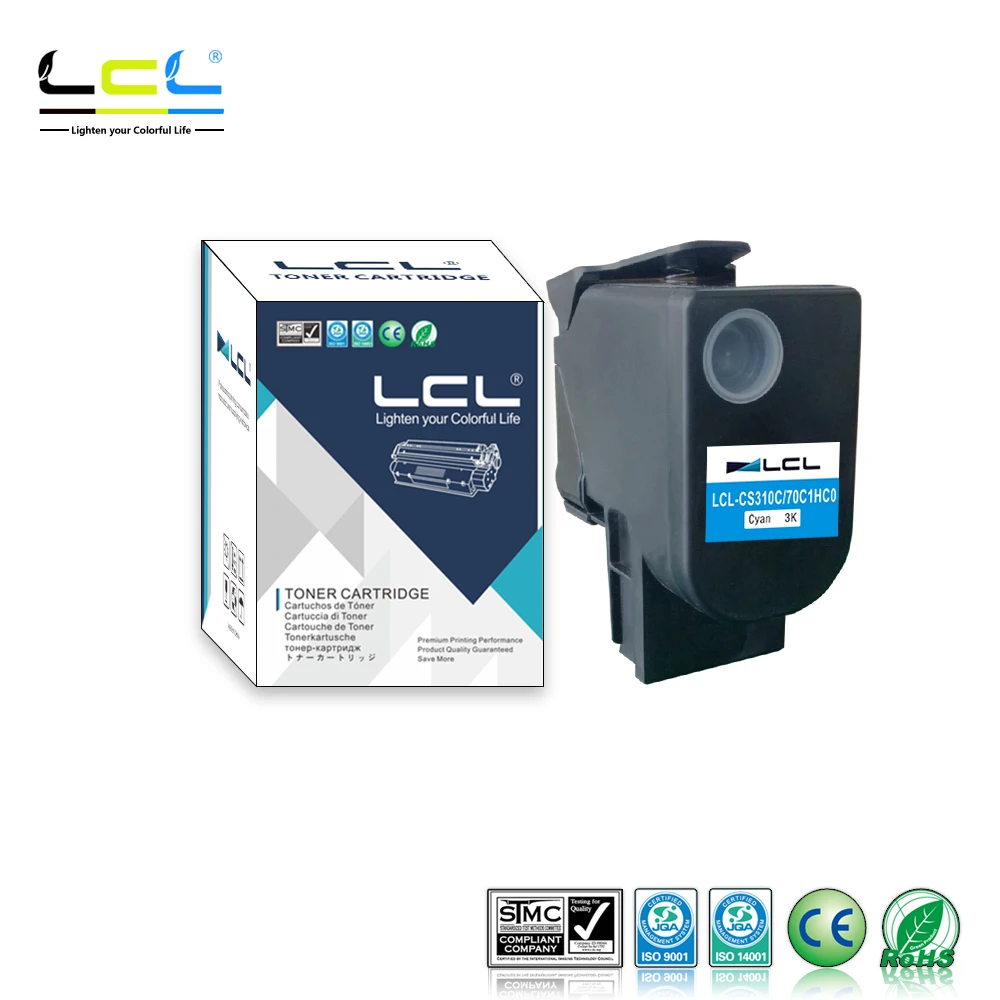 LCL 70C1HC0 70C1HM0 70C1HY0 70C1HK0 3000 страниц (1 упаковка K/C/M/Y) Тонер картридж для Lexmark CS310 CS310n CS310dn