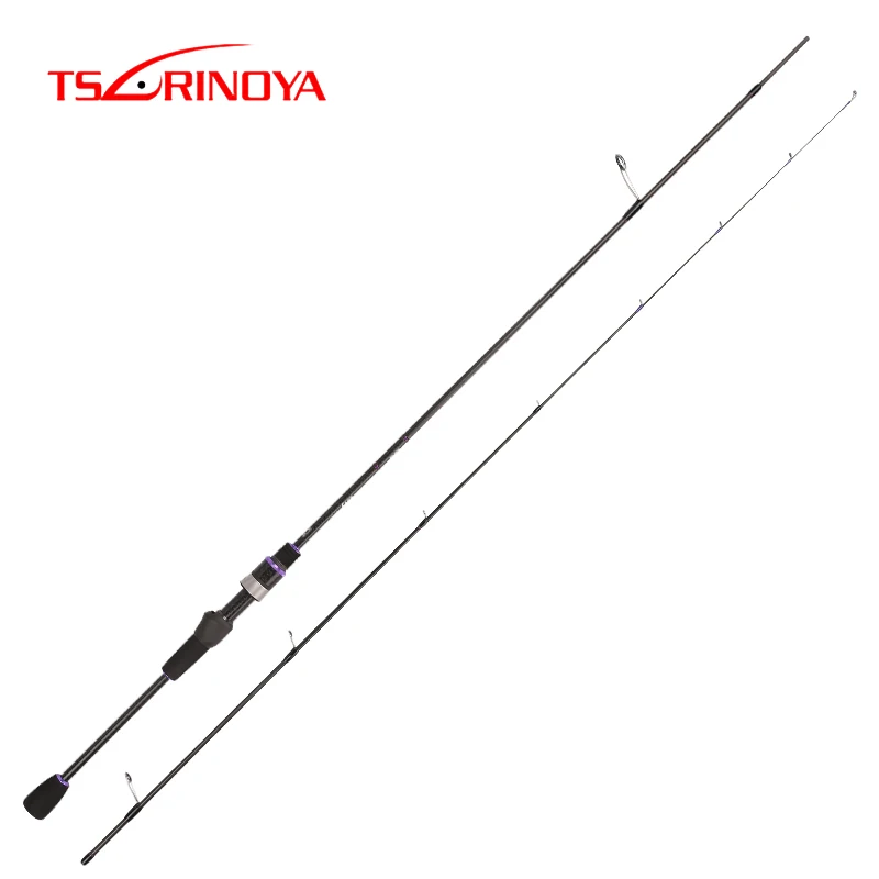 TSURINOYA ELF AJING Rockfish Fishing Rod 1.83m 2.26m 2.49m Power UL L Action F 2Pcs Ultralight Spinning Casting Fishing Lure Rod 2