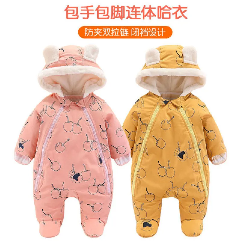 Детская одежда для новорожденных и малышей Детский комбинезон с длинными