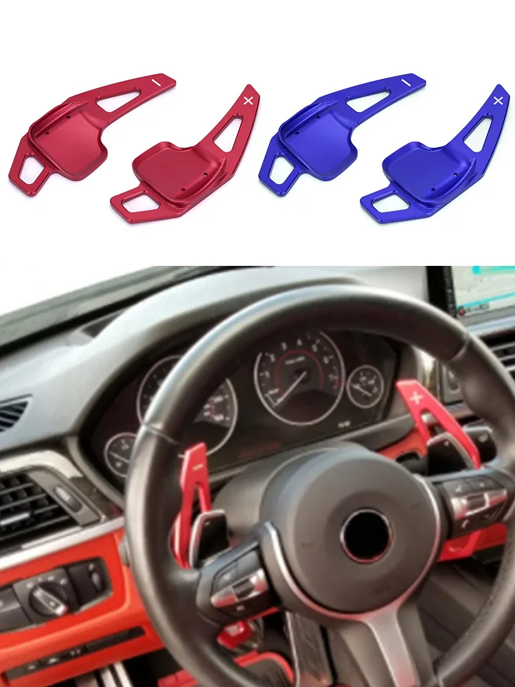 

For BMW 2 3 4 5 6 7Series X1 X4 Z4 2013-2018 Metal Alloy Car Steering Wheel Paddle Extension Shifter Replacement