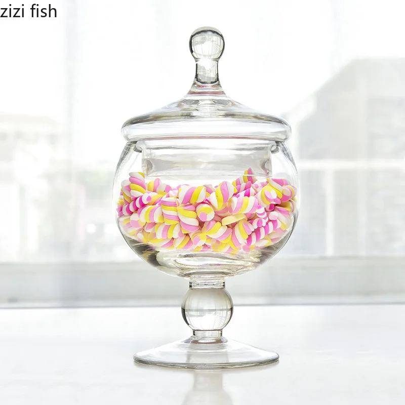 Стеклянные сахарные банки контейнер для хранения сухой влагостойкий прозрачные