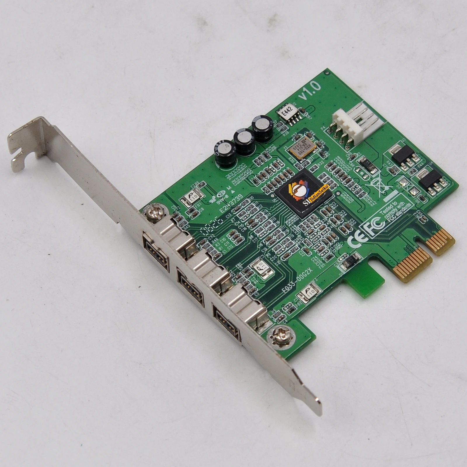 

F033-00G2X NN-FW0012-S1 3-Port FireWire800 PCIe карта для камеры