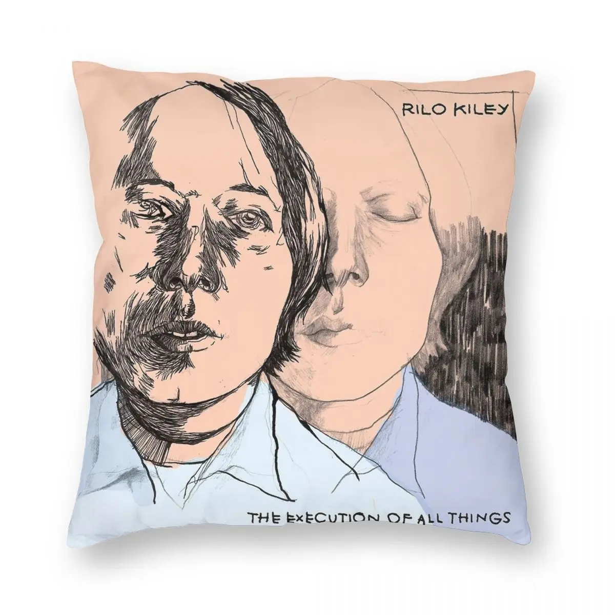 

Rilo Kiley Execution Of All Things Square Pillowcase Polyester Linen Velvet Printed Zip Decor Home Cushion Cover
