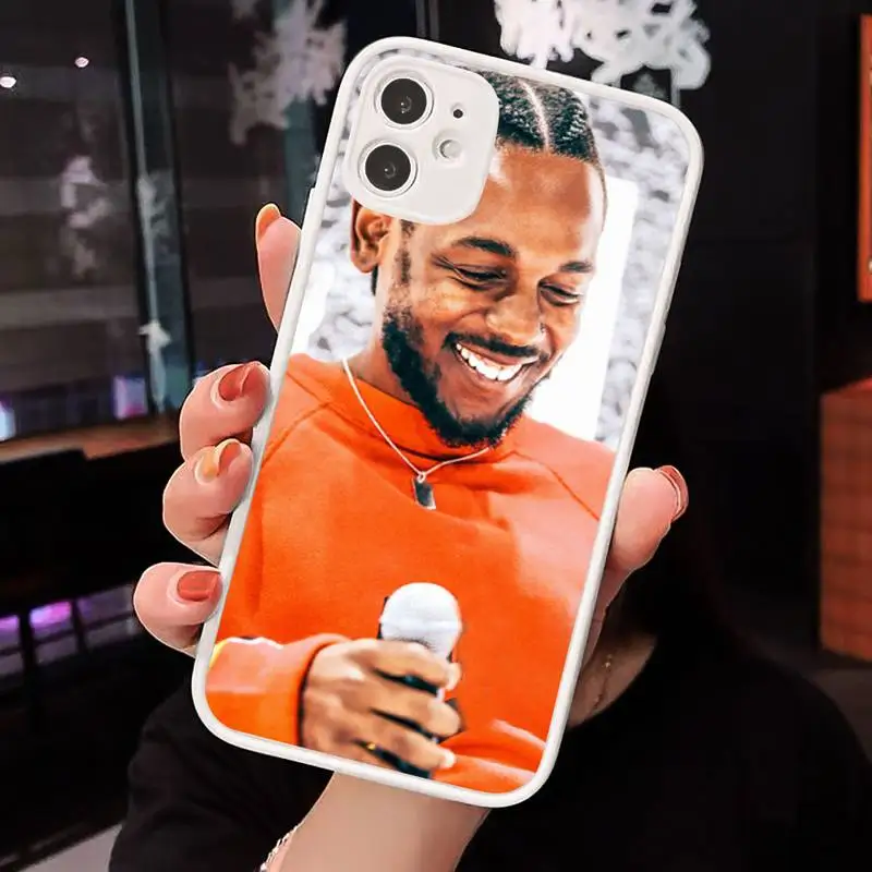 

American hip hop singer Kendrick Lamar Phone Case Matte Transparent for iPhone 7 8 11 12 s mini pro X XS XR MAX Plus cover funda