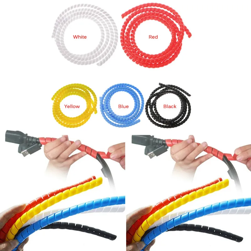 Разноцветные обмоточные трубки для кабеля 1 м 10 мм/14 мм|Кабельные рукава| |