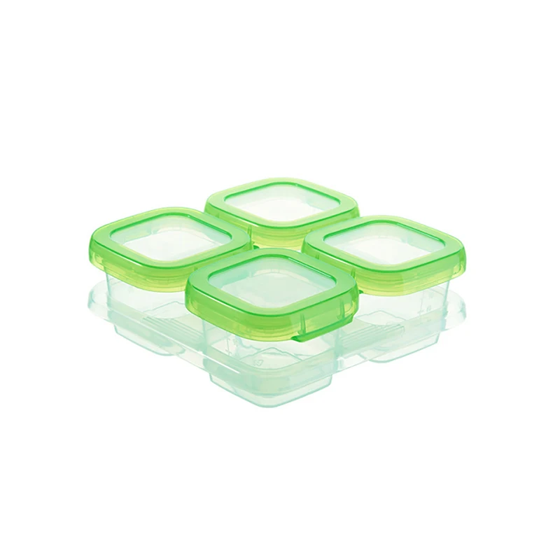 

Портативный пластиковый контейнер для детских пищевых продуктов, пищевая добавка, прозрачная маленькая Прочная Коробка для хранения в мик...