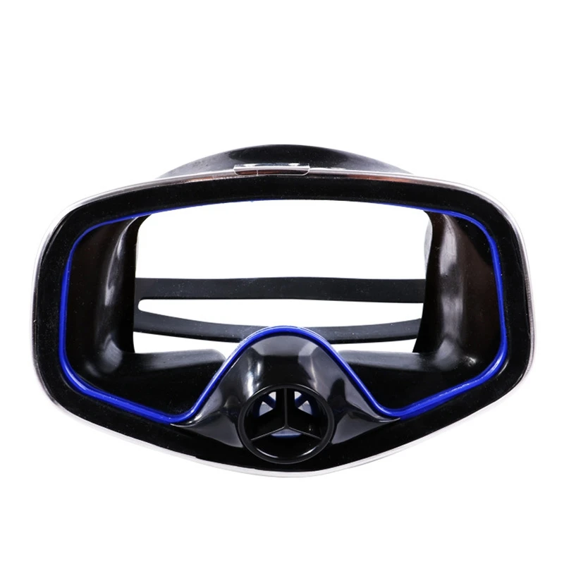 Маска для ныряния с трубкой подводного плавания из закаленного стекла