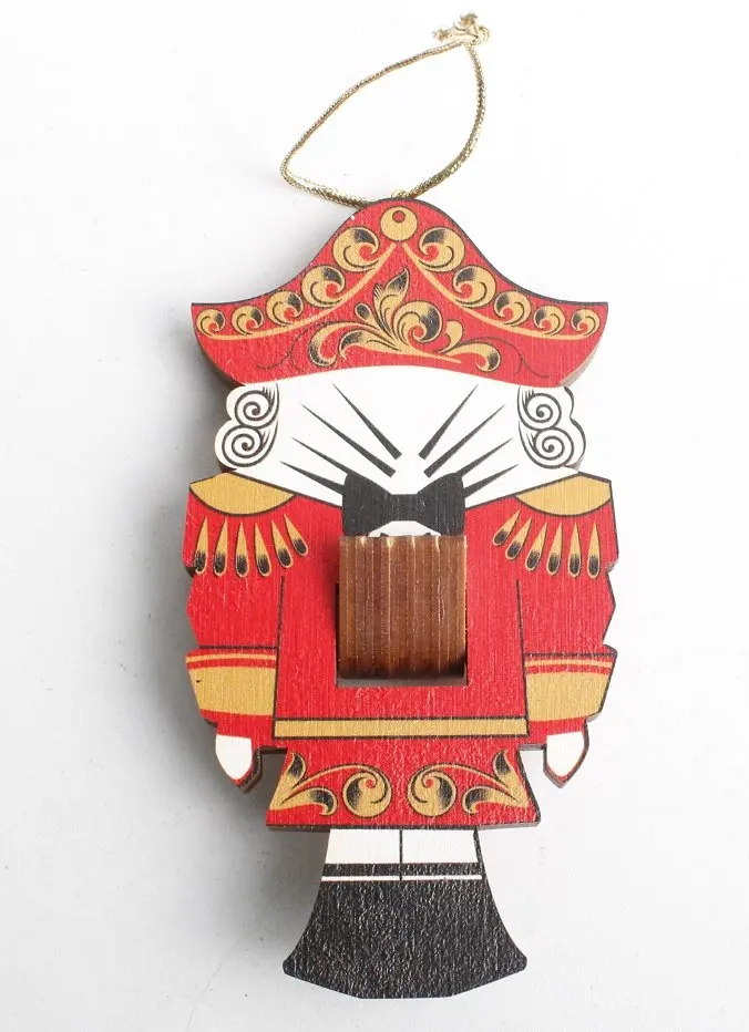 Игрушка Щелкунчик (13 см Хохломская роспись) |