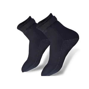 Hisea 3,5 мм Неопреновая Обувь для серфинга сохраняющая тепло противоскользящая плавательная обувь для серфинга рыбалки подводное плавание мягкая пляжная обувь водные Пляжные Носки