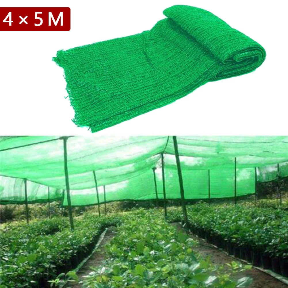 

4*5M 2-Pin Green Dust-Proof Environmental Net Construction Site Cover Earth Net Farm Protection Tools Crops Fruit Garden Mesh